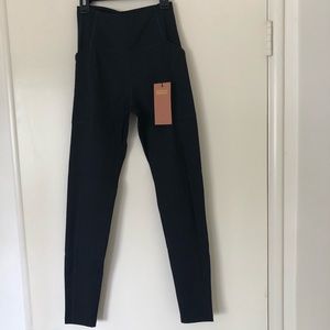 NWT Girlfriend Collective black leggings S